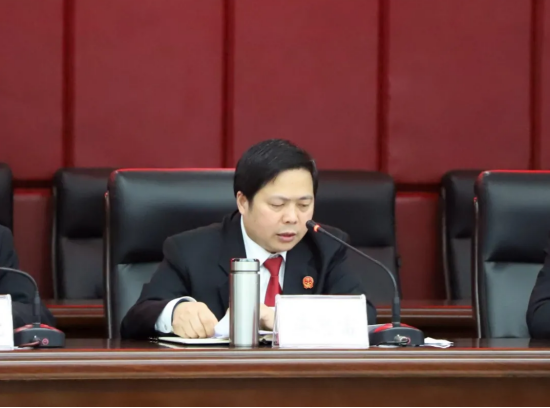 党组书记,院长李忠富上廉政党课